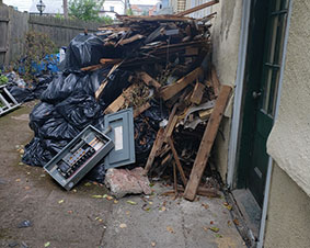 Waste management and junk removal company, Malden, MA